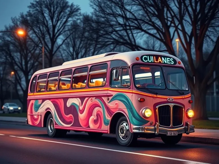 A Beautiful Bus: Unlocking the Spiritual Meaning Behind the Journey