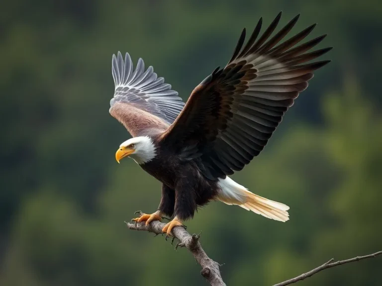 An American Bald Eagle: Unlocking the Profound Spiritual Meaning