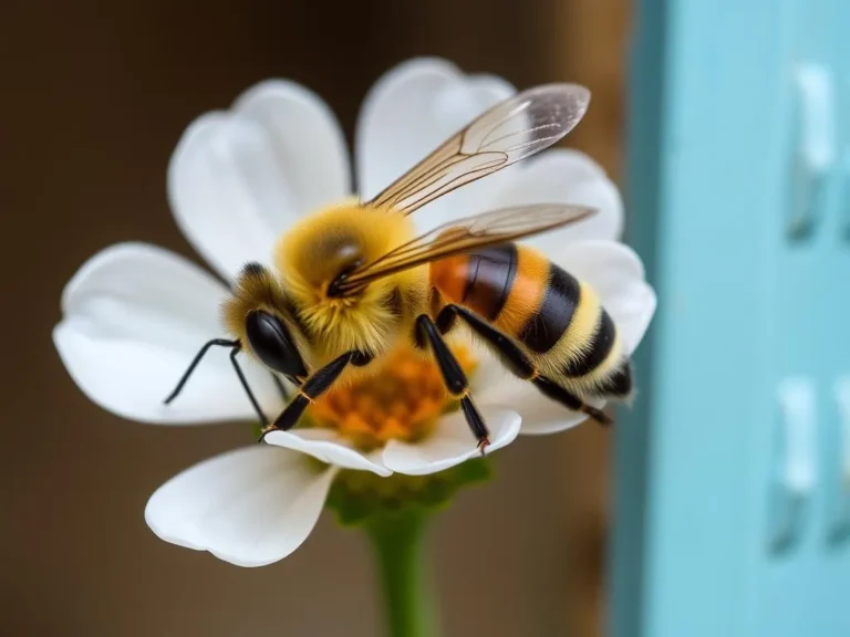 Bee in Home Spiritual Meaning: Discovering the Divine Wisdom of Nature