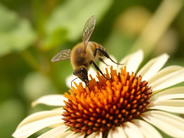 Bee Landing on You: Spiritual Meaning and Profound Insights