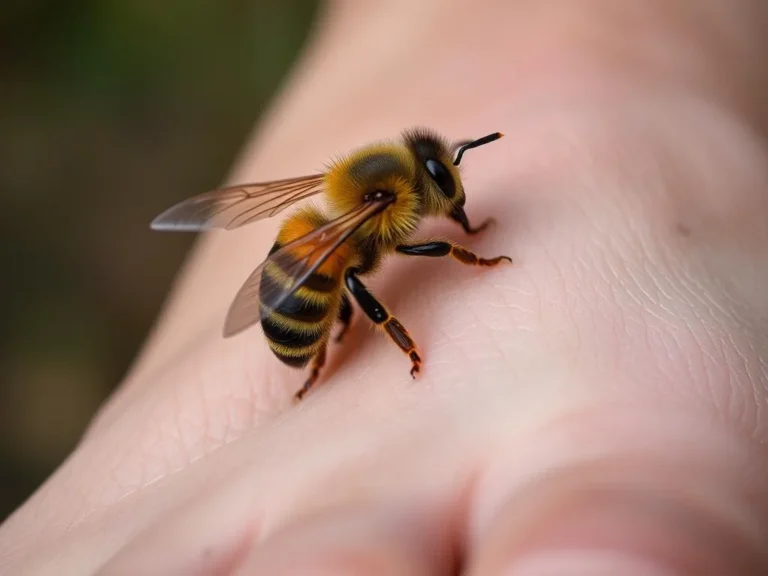 Bee Sting on Foot Spiritual Meaning: Unlocking the Hidden Messages