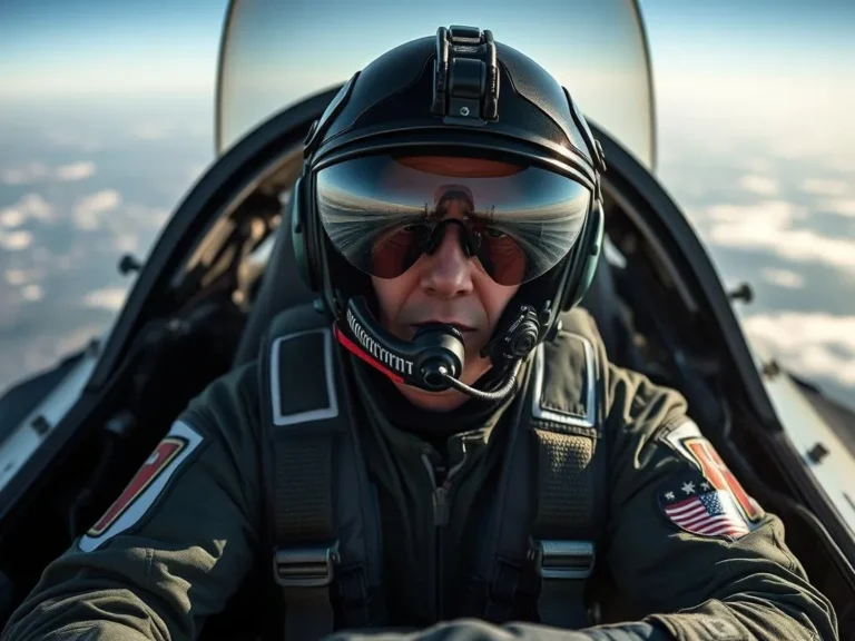 Being a Fighter Pilot: The Spiritual Meaning of Soaring Above the Clouds