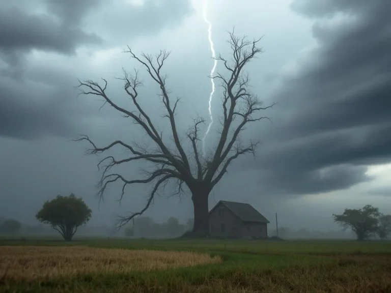 Being Caught in a Tornado: Spiritual Meaning and Transformation