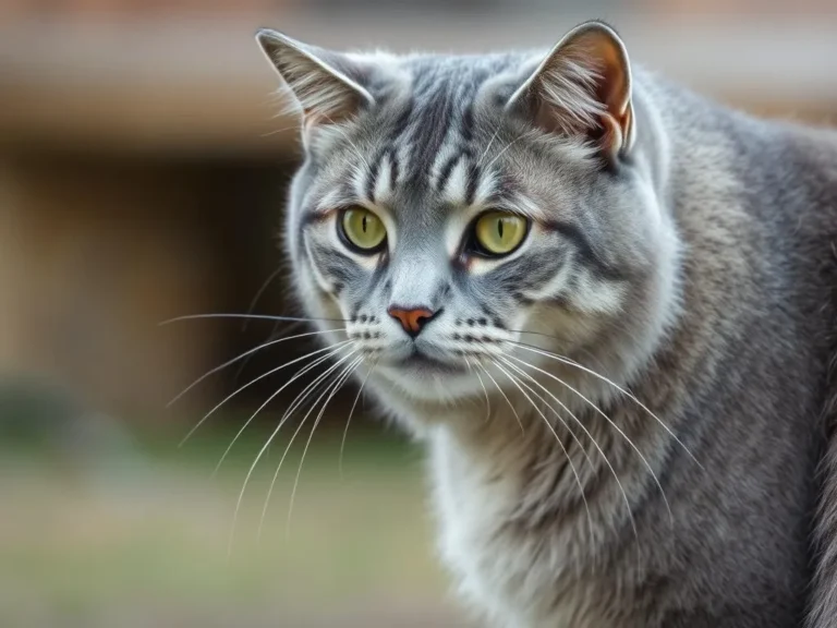 Big Grey Cat Spiritual Meaning: Unlocking the Secrets of this Powerful Feline Totem