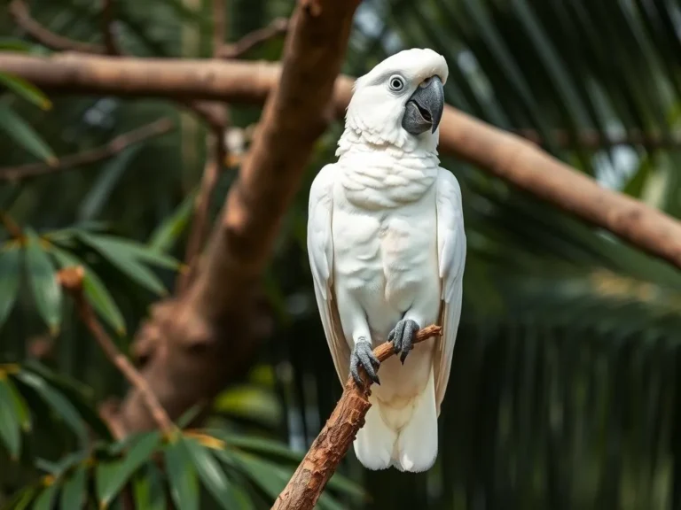 Big White Parrot Spiritual Meaning: Unlocking the Secrets of this Majestic Bird