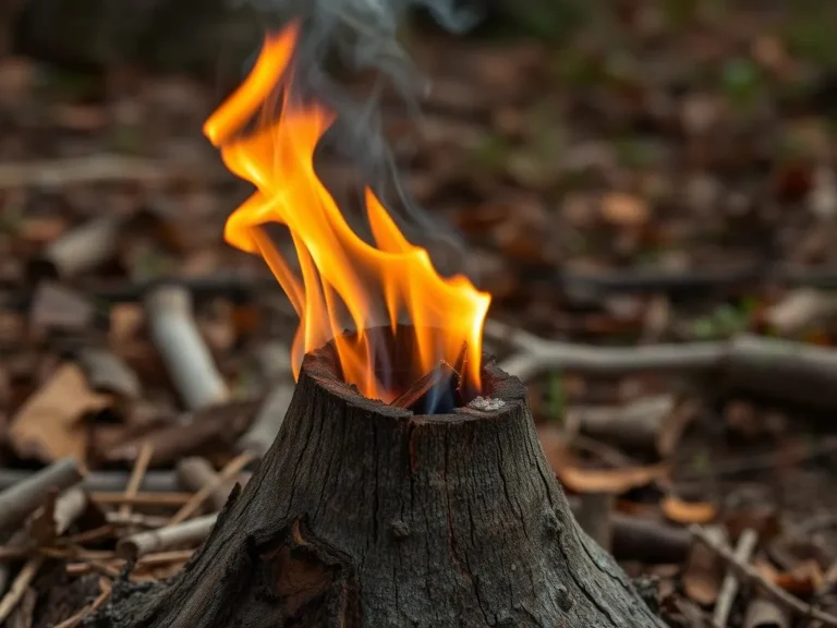 Burning Cedar Wood: Unlocking the Spiritual Meaning and Transformative Power