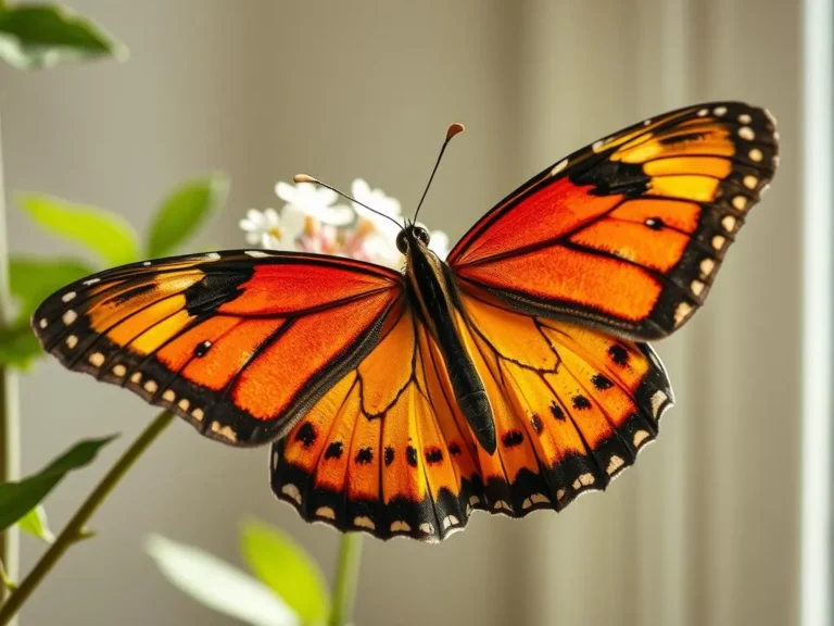 Butterfly in Home: Spiritual Meaning and Transformative Insights