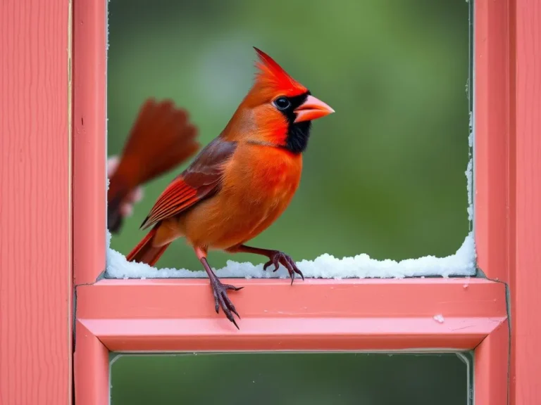 Cardinal Tapping on Window: Spiritual Meaning and Significance