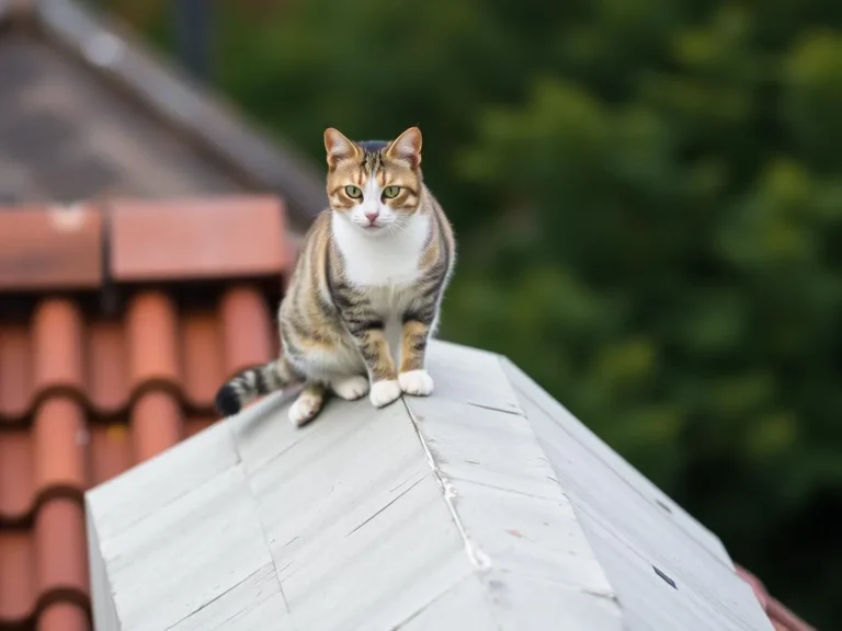 Cat on Roof Spiritual Meaning: Unlocking the Mysteries of Feline Symbolism