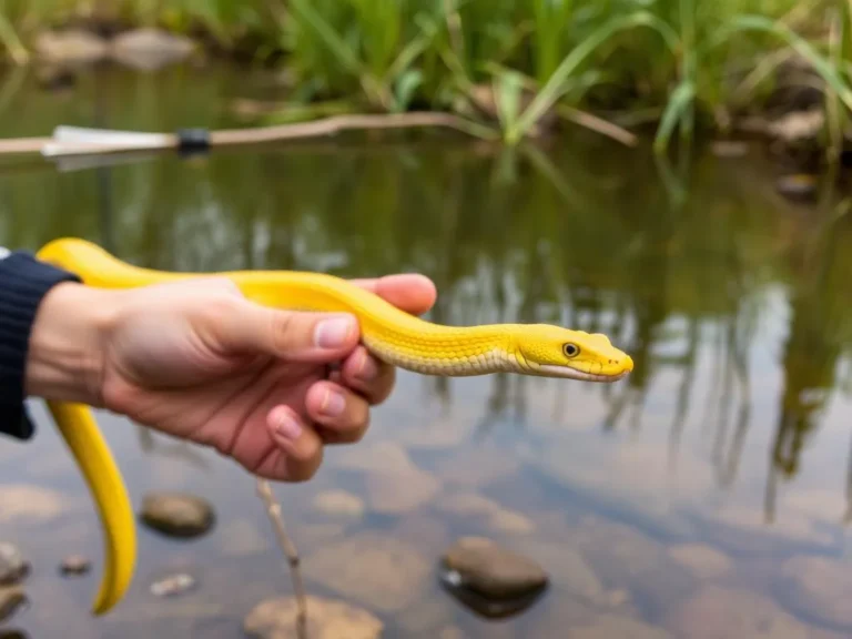 Catching a Yellow Snake: Unlocking the Spiritual Meaning