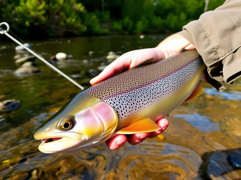 Catching Trout: A Spiritual Journey of Connection and Reflection