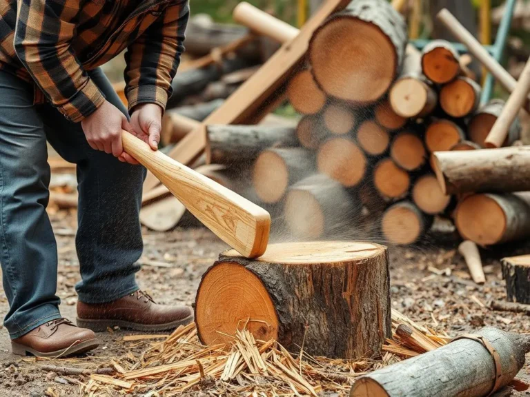 Chopping Wood: A Profound Spiritual Journey