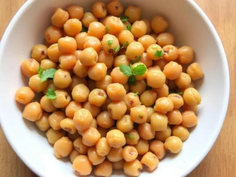 Cooked Chickpeas: Unlocking the Spiritual Meaning of This Humble Legume