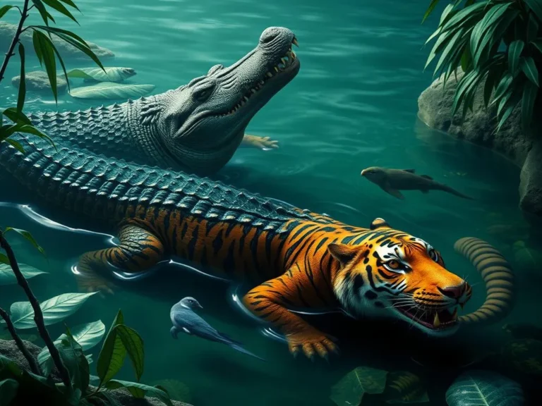 Crocodiles and Tigers: Unveiling the Spiritual Significance of These Powerful Creatures