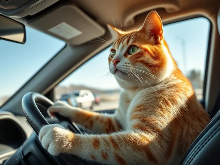 Driving Cat Spiritual Meaning: Unlocking the Mysteries of Feline Guidance