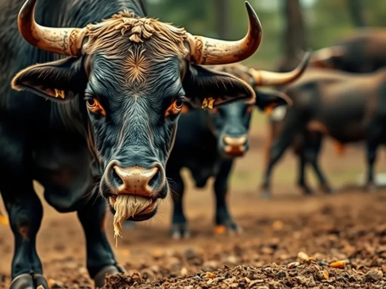 Eating Bull: Uncovering the Profound Spiritual Meaning Behind This Powerful Symbol