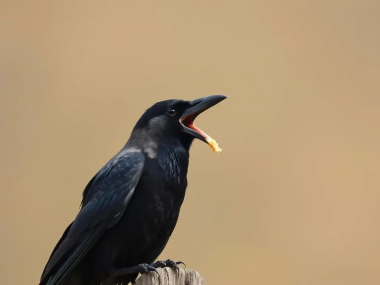 Eating Crow Spiritual Meaning: Embracing Humility and Growth