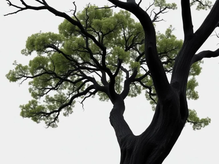 Ebony Tree Spiritual Meaning: Unlocking the Mysteries of this Enigmatic Plant