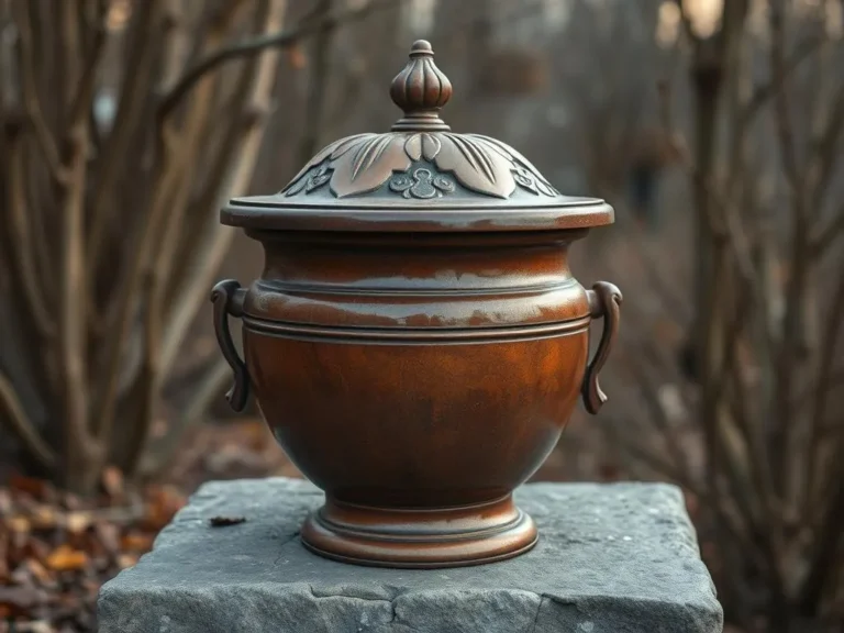 The Profound Spiritual Meaning of the Empty Urn