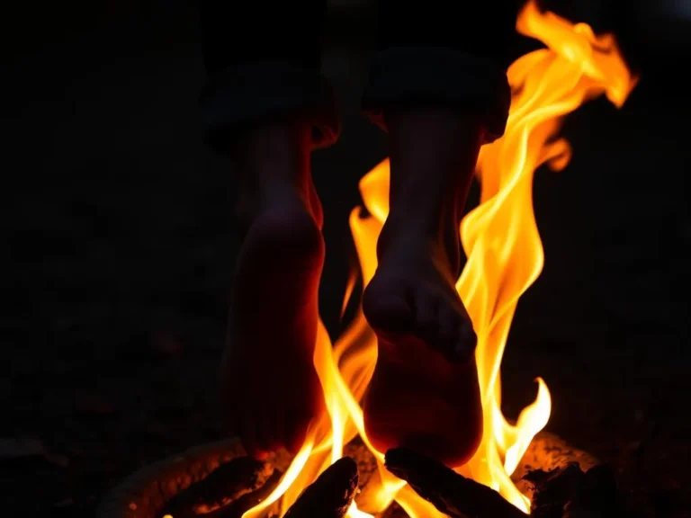 Feet on Fire: Unlocking the Spiritual Meaning of a Burning Passion