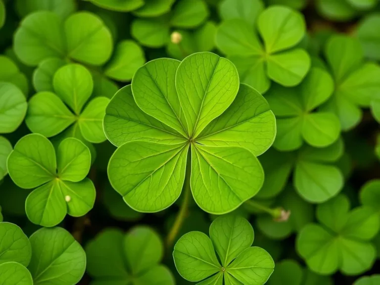 Five Leaf Clover Spiritual Meaning: Unlocking the Secrets of a Rare Botanical Treasure