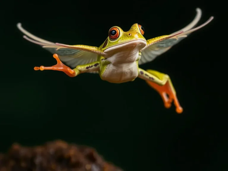 The Profound Spiritual Meaning of the Flying Frog