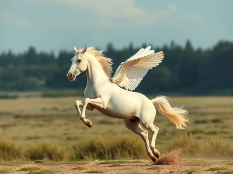 The Spiritual Meaning of the Flying White Horse: Unlocking the Majestic Power Within