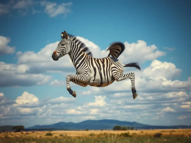 Flying Zebra Spiritual Meaning: Unlocking the Mysteries of the Mystical Equine