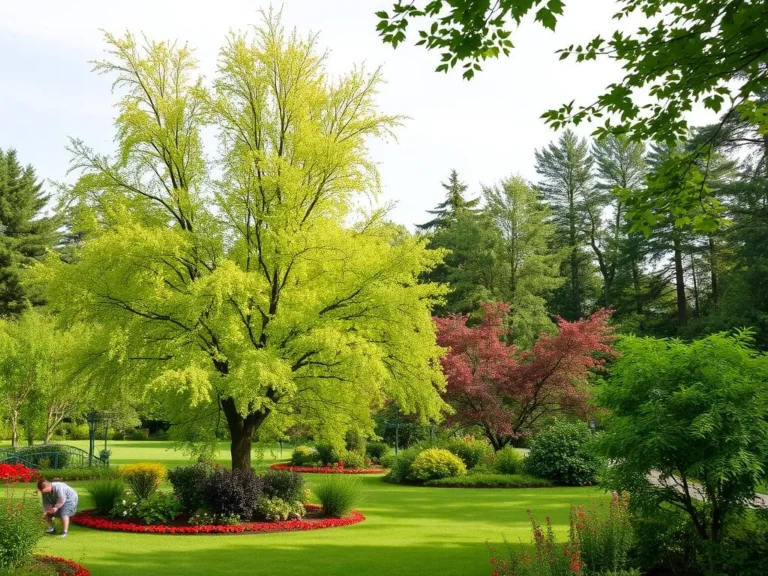 Garden with Trees: Unlocking the Spiritual Meaning of Nature’s Sanctuary