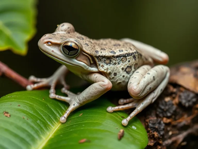 Gray Tree Frog Spiritual Meaning: Discovering the Hidden Wisdom of Nature