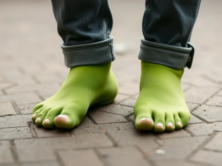 Green Feet Spiritual Meaning: Connecting with the Earth’s Energy