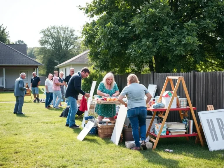 Having Yard Sale Spiritual Meaning: Uncovering the Hidden Treasures Within