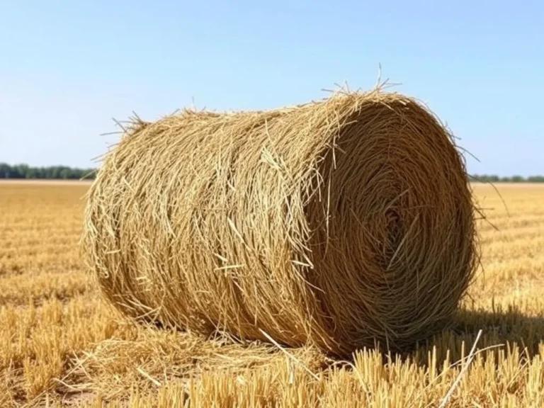 Hay Bale Spiritual Meaning: Connecting with Nature’s Abundance