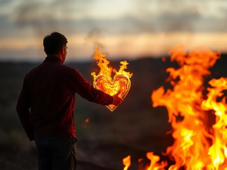 Heart on Fire: Unlocking the Spiritual Meaning of a Burning Passion