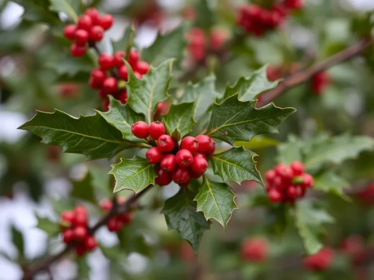 The Profound Spiritual Meaning of Holly: Embracing the Magic of the Season