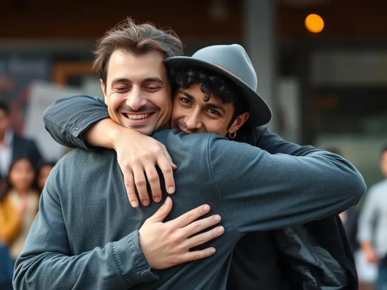 Hugging Male Friend: The Spiritual Meaning and Significance