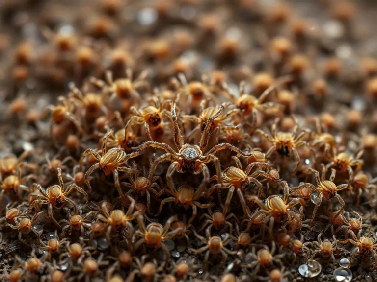 Hundreds of Baby Spiders: Unlocking the Spiritual Meaning