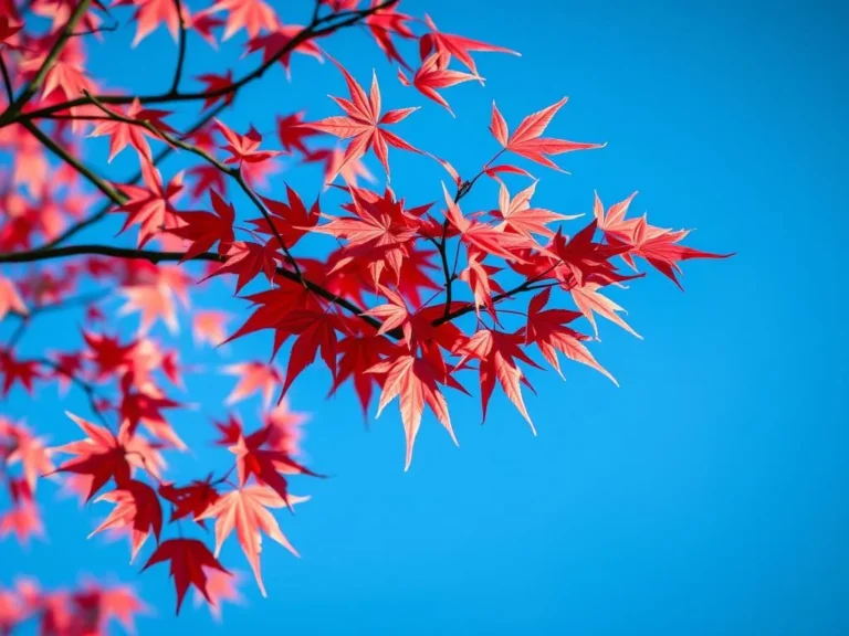 Japanese Maple: Unlocking the Spiritual Meaning of this Enchanting Tree