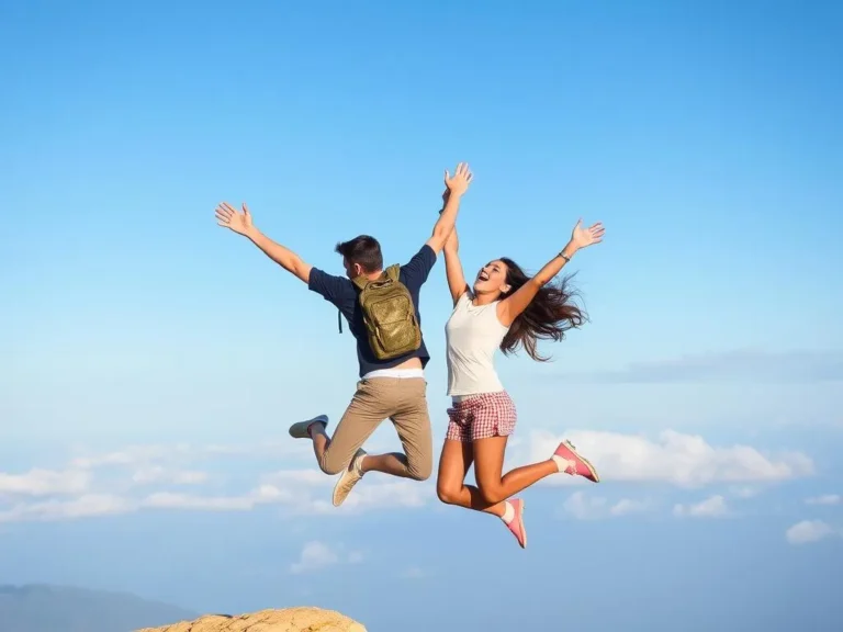 Jumping into Arms: The Spiritual Meaning of Embracing Life’s Embrace