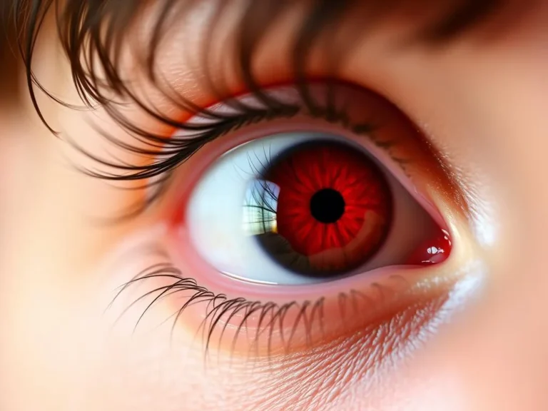 Left Eye Red Spiritual Meaning: Unlocking the Secrets of Intuition and Insight