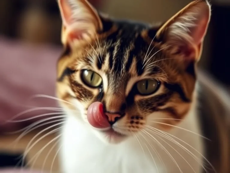 Licked by Cat: Unveiling the Spiritual Meaning