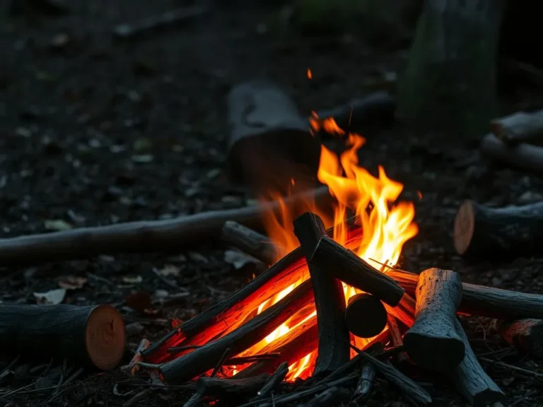 Lighting Firewood: A Spiritual Journey of Warmth and Reflection