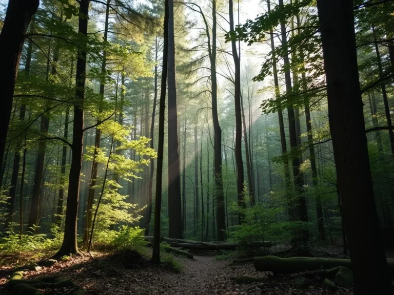 Living in the Woods: The Spiritual Meaning of Connecting with Nature