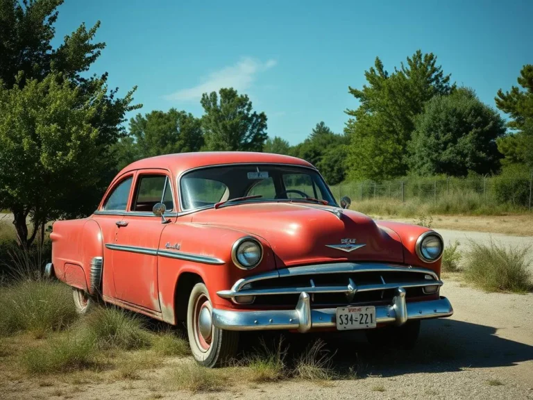 Old Red Car Spiritual Meaning: Uncovering the Hidden Symbolism of a Vintage Ride