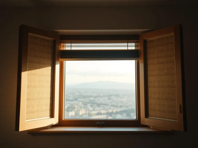 Opening Blinds: Unveiling the Spiritual Significance