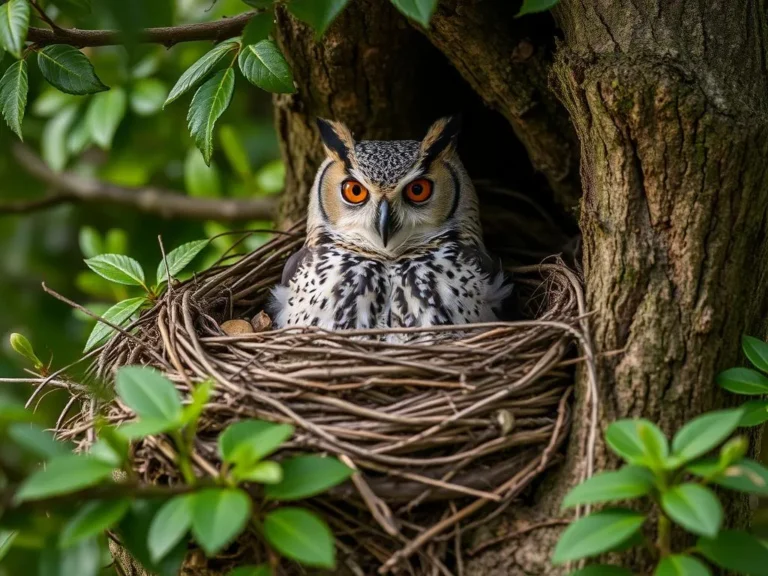 Owl Nest Spiritual Meaning: Unlocking the Wisdom of Nature’s Nocturnal Guardians