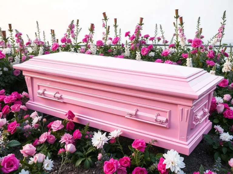 Pink Coffin Spiritual Meaning: Exploring the Symbolism and Significance