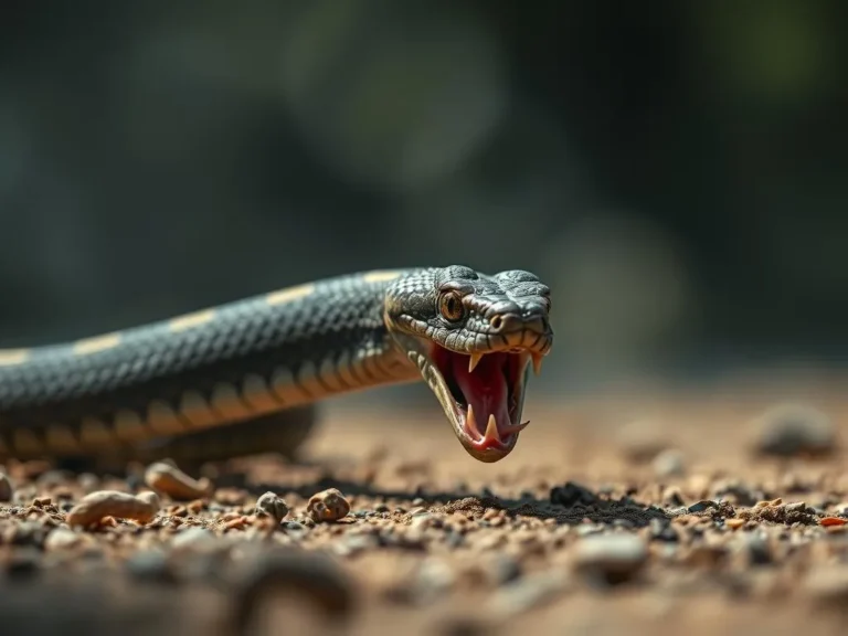 Poisonous Snake Chasing Me: The Spiritual Meaning Behind the Dream