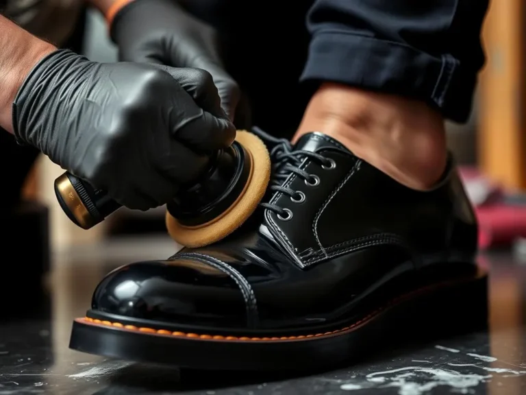 Polishing Black Shoes: A Spiritual Journey of Reflection and Transformation