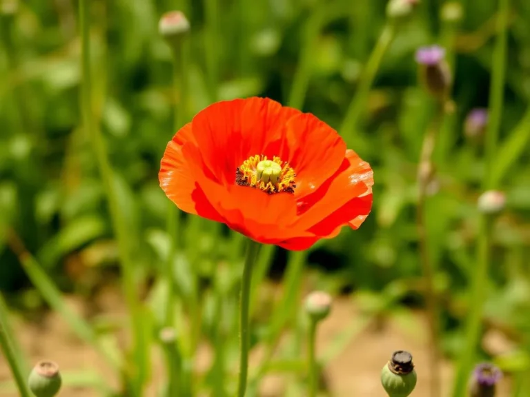 Poppy Flower Spiritual Meaning: Unveiling the Profound Symbolism